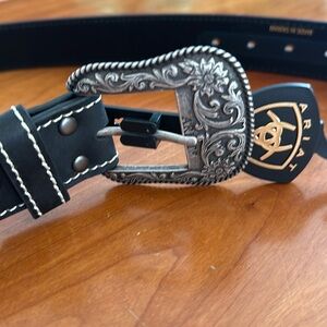 Ariat black belt small